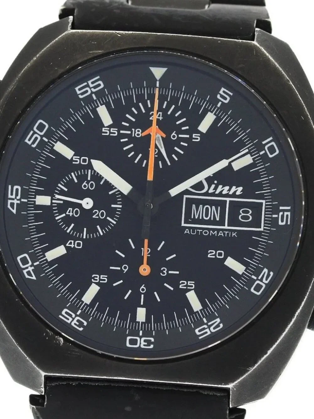 Sinn Space Chronograph Mission D1 142 Day date black Dial Automatic Men's_962723